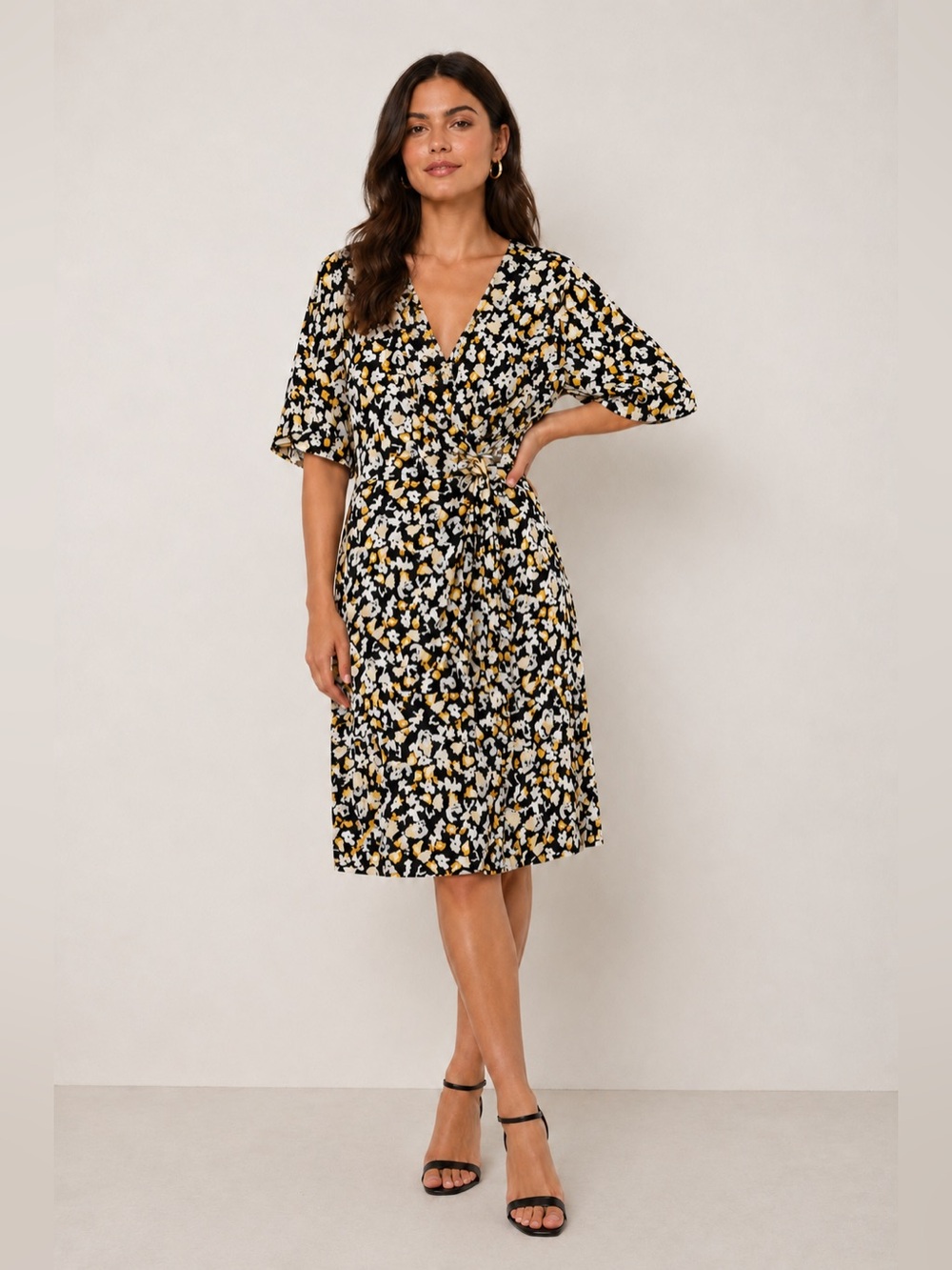 Charter Club Woman 3X Floral Wrap Style Dress